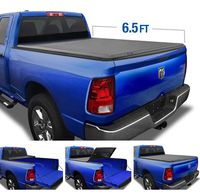 Tyger Auto Black Top T3 Soft Tri-Fold Truck Tonneau Cover for 2002-2018 Dodge Ram 1500 2019-2020 Classic 2003-2019 2500 & 3500 Fleetside 6.4' Bed Without RamBox TG-BC3D1011