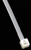17", 50 lb. White Cable Ties - (pack of 100)