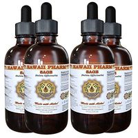 Sage (Salvia officinalis) Liquid Extract 4x4 oz