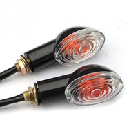 Ecosin Fashion 1 Pair Universal DC 12V LED Motorcycle Turn Signal Light Indicator Mini