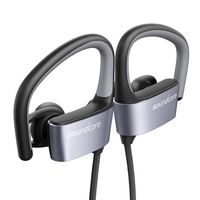 Soundcore Arc Wireless Sport Earphones by Anker, IPX5 Water Resistant, 10 Hour Battery Life, with Flexible EarHooks