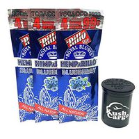 HEMPaRILLO Blueberry Hemp Wraps with KC Pop Top (6 Packs)
