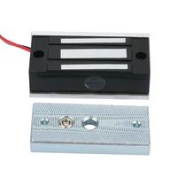 Mini Electric Lock 60KG/132lb Magnetic Lock For Door Fail Secure DC 12V for Door Entry Access Control System