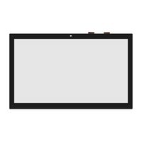 LCDOLED Compatible 15.6 inch Touch Screen Digitizer Front Glass Panel Replacement for Toshiba Satellite S55T-C5322 S55T-C5274 S55T-C5225 (No Bezel)