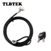 TLBTEK Laptop Lock Kit,Keyed Security Computer Lock,Anti Theft Universal Laptop Locking with Retractable Cable for Laptops Desktop Notebook,Bike, Luggage and Other Device