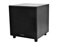 Monoprice 60-Watt Powered Subwoofer - 8 Inch With Auto-On Function, For Studio And Home Theater