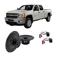 Compatible with Chevy Silverado 2500HD 2014 Front Door Factory Replacement Harmony HA-R65 Speakers
