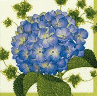Caspari Hydrangea Luncheon Napkins