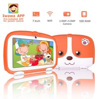 Kids Tablet,7 inch Android Tablet for Kids,Kids Tablets with WiFi,Quad Core Processor,Parental Control,Safety Eye Protection IPS Screen,Camera, Games, Best Gift for Children (2CC)