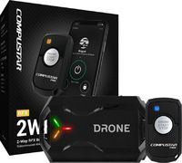 Compustar RFX2WR3FM 2-Way Rf Kit Bundle W/Drone LTE Module 3000 Ft