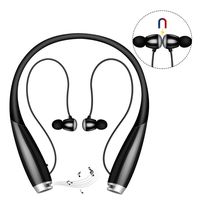 Bluetooth Headphones Speaker, Pianogic Wireless Headset Neckband Stereo Earbuds with Built-in Wireless Speaker 2 in 1 CVC 6.0 Noise Cancelling Earphones with Mic and Call Vibrate Alert