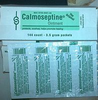 Calmoseptine Ointment Foil Packets 1/8 Oz 3.5G For Rashes And Irritated Skin - Case of 144
