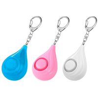 Personal Alarm, HUMUTU Safesound Personal Security Alarms for Women, 130 db Loud Siren Song Alarm Keychain for Women with 3 LR44 Batteries Included