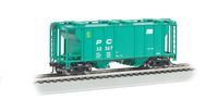 Bachmann Industries PS-2 Penn Central Two-Bay Covered Hopper Vehicle (HO Scale)