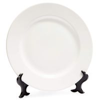 Plastic Easel Stands - 24-Pack Easel Display Stand Plate Holders for Photo, Dish, Art Pieces, Certificates, Placecard - Ideal Wedding, Home, Birthday, Party, Table Decorations - Black, 8.7 Inches Tall