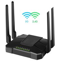 【2019 Newest】 Smart WiFi Router Dual Band Gigabit Wireless Internet Router for Home AC1200 High Speed Internet Router with USB 2.0 & SD Card Slot VPN Server Firewall Parental Control