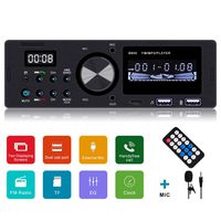 Car Stereo wtih Bluetooth Single din car Stereo car Radio car MP3 Player SD/AUX/Dual USB Ports Support FM Radio with Wireless Remote Control