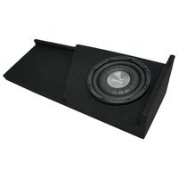 Compatible with 2007-2013 Chevy Silverado Ext Cab Truck Harmony F124 Single 12 Sub Box Enclosure
