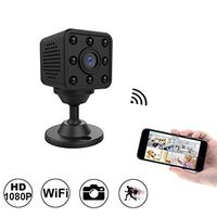 WiFi Mini IP Cam HD 1080P Portable Cube DV Car DVR with Night Vision,CAMXSW Indoor IP Security Cam Outdoor Sports Cam Pocket Video Recorder Remote View for iPhone Android