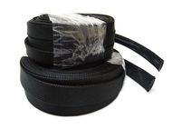 Braided Expandable Loom 1" 1.5" 100 Ft Black Wire Harness Cover Sheathing