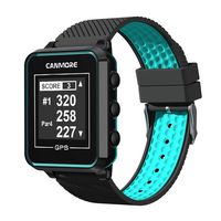 CANMORE TW-353 GPS Golf Watch - Black/Turquoise