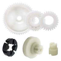 Power Window Lift Regulator Motor Gear Repair Kit Set Replacement for Mazda 3 Sport 5 6 CX-7 CX-9 RX-8 (1 Set - 6 Pcs)