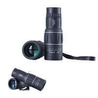 Monocular Telescope, 16x52 High Power BAK4 HD Monocular with Smartphone Holder Tripod for Adults Waterproof Night Vision with Durable and Clear Prism Dual Focus for Bird Watching, Travelling,Hunting