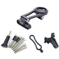 Thinvik Bike Computer Mount for Garmin,Adjustable Angle Gopro Combo Mount for Garmin Edge 1030 830 820 810 800 530 520 510 500 200 25 Touring - CNC Aluminum Alloy