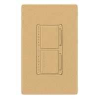 Lutron MA-L3T251-GS Maestro 300 Watt Single Pole Dimmer And Timer Switch, Goldstone