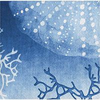 Michael Aram Cocktail Napkins Paper Napkins Beach Party Napkins Beach Decor Blue Nautical Decor Pk 48