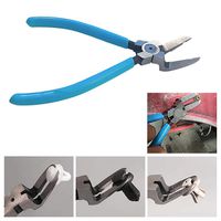 Cutting Pliers, Blue Multi-Function Cutting Pliers Clips Carbon Steel Car Trim Panel Clips Nail Remover Tool Car Panel Puller Plastic Rivets Fastener Cutter Puller (Blue)