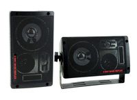 [WALLER PAA] 2 2060 300W 3-Way Car Audio Mini Box Speakers Stereo System Indoor
