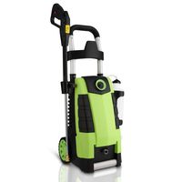 TEANDE 3800PSI Electric Pressure Washer, MAX 2.8GPM Electric Power Washer 1800W High Pressure Washer MR3800 (Green)