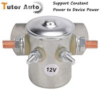 12V Starter Solenoid Continuous Duty Relay for Golf Cart Winch Marine EZGO Motor Home RV Garden Tractor, Replace 1114208 1114218 70-111224 3635820 1114223 1114534 1114547 Working Current 150A Max 300A