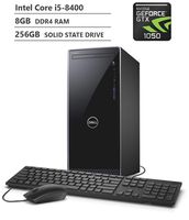 2020 Newest Dell Inspiron 3670 Tower Desktop, Intel Core i5-8400 Six-Core Processor up to 4GHz, NVIDIA Geforce GTX 1050 GDDR5 Graphics, 8GB RAM, 256GB Solid State Drive, HDMI, VGA, DVD-RW, Windows 10