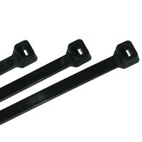 NEF Cable Ties, Heavy Duty Black 24 Inch, 50 Pack