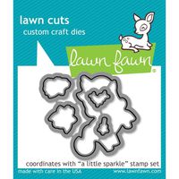 Lawn Cuts Custom Craft Die-a Little Sparkle