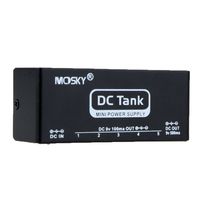 MOSKY DC-Tank Mini Guitar Effect Power Suppply for 9V Guitar Effect Pedal