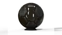 CORSECA Soccer Ball Portable Bluetooth Speaker | Classic hand craftsmanship | modern acoustic | Louder Crystal Clear Stereo Sound | Rich Bass | zero-distortion, Wireless Speaker Range, 20 Watt (Black)