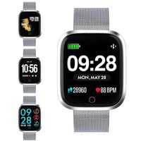 Smart Watch, Waterproof Smart Tracker Wearable Bluetooth Smart Watch Running GPS with Fitness Heart Rate Monitor, HD Screen Wristband Pedometer/Heart Rate/SNS Alert/GPS Running Map