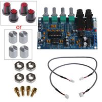 Dual Power Microphone Amplifier Board Sound AMP Module Digital Reverb Plate Audio Receiver Amplifiers DIY Module By Sixsons