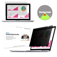 WELINC 14.0 Inch - 16:9 Aspect Ratio - Laptop Privacy Screen Filter for Widescreen Laptop - Notebook - Anti-Glare - Anti-Scratch Protector Film for Data confidentiality