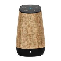 COWIN DiDa with Amazon Alexa Bluetooth Speakers, Smart Wireless WiFi Portable Bluetooth Speaker 15W Output Power with Enhanced Bass- Gold