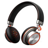 Insaneness Headphones Over Ear-S2 Bass Stereo Sound Effect Active Noise Cancelling Bluetooth Portable Headset (Silver)