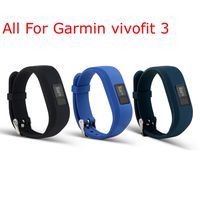 I-SMILE Replacement Wristband with Secure Clasps for Garmin Vivofit 3 Only(No Tracker, Replacement Bands Only)