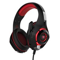 Hotyet Gaming Headset 3.5mm for Playstation 4 Over-Ear Headphones with Volume Control Microphone for PS4 Laptop Tablet Mobile Phones