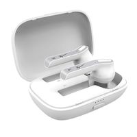 Laud Wireless Earbuds Bluetooth 5.0 Headphones - True Wireless Earbuds Stereo Sound Bluetooth Earbuds 8H Playtime Wireless Earphones with Charging Case (White)