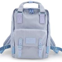 Himawari School Waterproof Backpack 14.9" College Vintage Travel Bag for Women,14 inch Laptop for Student(189-05# QL)