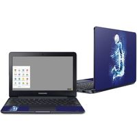 Mightyskins Skin Compatible with Samsung Chromebook 3 11.6" - Jump to The Moon | Protective, Durable, and Unique Vinyl Decal Wrap Cover | Easy to Apply, Remove, and Change Styles | Made in The USA