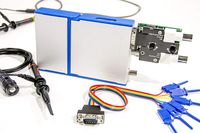 Loto OSC482X, USB Oscilloscope + Signal Generator + Logic Analyzer + Data Logger, 4 in 1, 50M S/s, 8~13 bit Vertical Resolution (PC Oscilloscope + Signal Generator + Logic Analyzer, OSC482X)